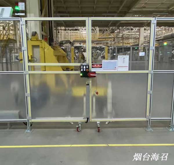 铝型材防护围栏 机器人安全防护栏 工业型材围栏
